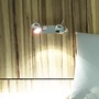 Kép 4/5 - GLOSSY II króm - dupla állítható fali lámpa - 230V LED GU10 2x8W