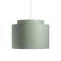 Kép 3/5 - DOUBLE 40/30 lámpabúra  Chintz menta/ezüst fólia  max. 23W