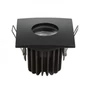 Kép 4/5 - WATERBOY SQ matt fekete - süllyesztett -  230V LED 10W 40° IP65 3000K