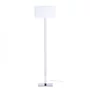 Kép 2/5 - PLAZA állólámpa fehér króm 230V E27 42W