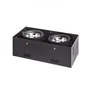 Kép 5/5 - ELECTRA II fekete - süllyeszthető - 12V G53 2x50W