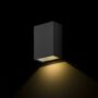 Kép 3/5 - PEKKO fali lámpa fekete  230V LED 3W 67° IP54 Kültéri-Vízálló  3000K