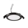 Kép 2/3 - HUE R 9 süllyesztett lámpa  fekete króm 230V LED 6W  3000K