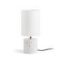 Kép 5/5 - CAMINO asztali lámpa búrával fehér dekoratív terasz 230V E27 28W