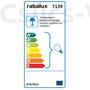 Kép 2/4 - Aurelia 2 ágú függeszték E27 2x60W brnz/feh - Rábalux