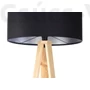 Kép 3/4 - BPS Glamour Henger Álló Lámpa - Fekete/Ezüst - 50 cm