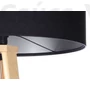 Kép 4/4 - BPS Glamour Henger Álló Lámpa - Fekete/Ezüst - 50 cm