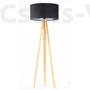 Kép 1/4 - BPS Glamour Henger Álló Lámpa - Fekete/Ezüst - 50 cm