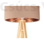 Kép 3/4 - BPS Glamour Henger Álló Lámpa - Barna/Réz - 50 cm