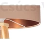 Kép 4/4 - BPS Glamour Henger Álló Lámpa - Barna/Réz - 50 cm