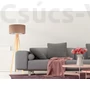 Kép 2/4 - BPS Glamour Henger Álló Lámpa - Barna/Ezüst - 50 cm