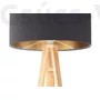 Kép 3/4 - BPS Glamour Henger Álló Lámpa - Fekete/Arany - 50 cm