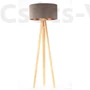 Kép 1/4 - BPS Glamour Henger Álló Lámpa - Barna/Réz - 50 cm