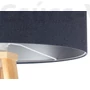 Kép 4/4 - BPS Glamour Henger Álló Lámpa - Fekete/Ezüst - 50 cm