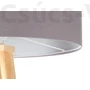 Kép 4/4 - BPS Glamour Henger Állólámpa - Szürke/Ezüst - 50 cm fenyő lábbal 1XE27