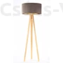 Kép 1/4 - BPS Glamour Henger Álló Lámpa - Barna/Arany - 50 cm
