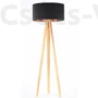 Kép 1/4 - BPS Glamour Henger Álló Lámpa - Fekete/Réz - 50 cm