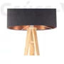 Kép 3/4 - BPS Glamour Henger Álló Lámpa - Fekete/Réz - 50 cm
