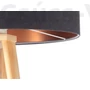Kép 4/4 - BPS Glamour Henger Álló Lámpa - Fekete/Réz - 50 cm