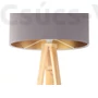 Kép 3/4 - BPS Glamour Henger Álló Lámpa - Szürke/Réz - 50 cm Fenyő lábbal 1XE27