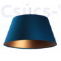 Kép 1/4 - BPS - Big bell - függeszték lámpa - Kék arany