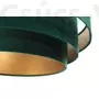 Kép 3/5 - BPS Triniti függeszték zöld színű/arany belsővel  60 cm