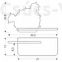 Kép 4/4 - Candellux- CACTUS fali lámpa LED 4W 4000K - zöld