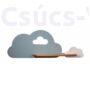 Kép 3/6 - Cloud kék-fehér felhő Led falilámpa 5W-os-Candellux