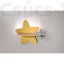 Kép 3/4 - Candellux- STAR fali lámpa, gyermekszobai, 5W LED- sárga