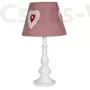 Kép 1/2 - Candellux- Sweet asztali lámpa, gyermekszobai, 1x60W- rózsaszín