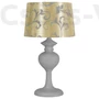 Kép 1/2 - BERKANE Asztali lámpa 1X40W E14 Szürke  /Beige - Candellux