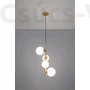 Kép 4/5 - CORDEL Függeszték 4xG9 réz - Candellux