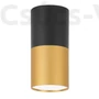 Kép 1/3 - Candellux TUBA mennyezeti lámpa, 1x15W- fekete