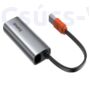 Kép 1/9 - Baseus- külső hálózati adapter, USB 3.2- szürke