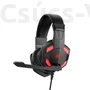 Kép 5/5 - Havit- gamer vezetékes fejhallgató mikrofonnal- fekete&piros