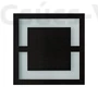 Kép 1/2 - Eko-Light - QUADRO BLACK - Lépcsőmegvilágító - fekete - 3000K - meleg fény