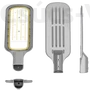 Kép 2/2 - Elmark TIVOLI Stellar Led utcai térmegvilágító szürke 5500K 100W IP65