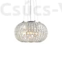 Kép 1/2 - Ideal lux-CALYPSO SP5-króm, kristály lámpa