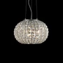 Kép 2/2 - Ideal lux-CALYPSO SP5-króm, kristály lámpa