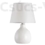 Kép 1/4 - Ingrid, ceramic table lamp with fabric shade - Rábalux