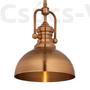 Kép 3/4 - PLATINO - Jupiter - ArtDeco Függeszték - réz - IP20, E27 / 60W, ~ 230V