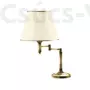 Kép 1/4 - CLASSIC - Jupiter - asztali lámpa E27/W60/230V - patinás; sárgaréz