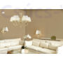 Kép 2/3 - LAURA - Jupiter - asztali lámpa 1xE27/60W/230V - fehér; bézs