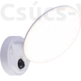 Kép 1/2 - OSSETT - Klausen - Integrált LED, szenzoros, kör alakú kültéri fali lámpa - műanyag - fehér - IP44 - Integrált LED, 1x12W LED