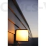 Kép 6/6 - Lutec- Box Cube Square Kültéri Fali Lámpa 1 Light E27 Dark Grey