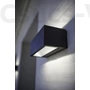 Kép 2/3 - Lutec- Gemini Square Large Kültéri Led Fali Lámpa Up & Down 1 Light Dark Grey