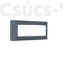 Kép 1/3 - Helena Frame kültéri LED fali lámpa - 1 light dark grey