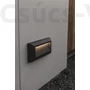 Kép 4/5 - Lutec - Helena Frame Kültéri Led Fali Lámpa - 1 Light Dark Grey