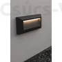 Kép 5/5 - Lutec - Helena Frame Kültéri Led Fali Lámpa - 1 Light Dark Grey