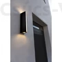 Kép 2/3 - Lutec - Leo Kültéri Led Fali Lámpa 1 Light Dark Grey